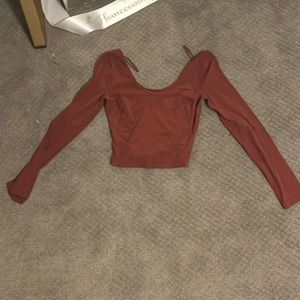 long sleeve lulu top size 4